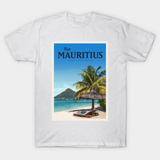 Visit Mauritius T-Shirt by Mercury Club